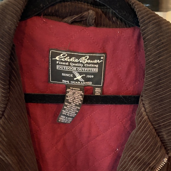 Eddie Bauer Men's Corduroy Jacket in Brown - Picture 2 of 5
